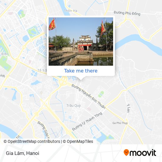 Gia Lâm map