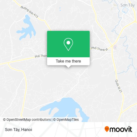 Sơn Tây map