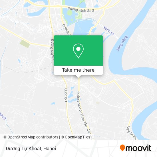 Đường Tự Khoát map