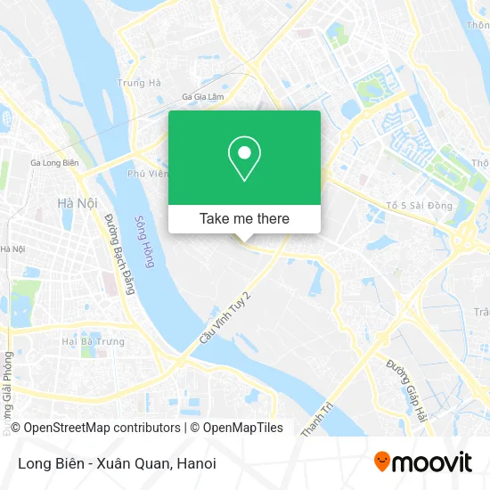 Long Biên - Xuân Quan map