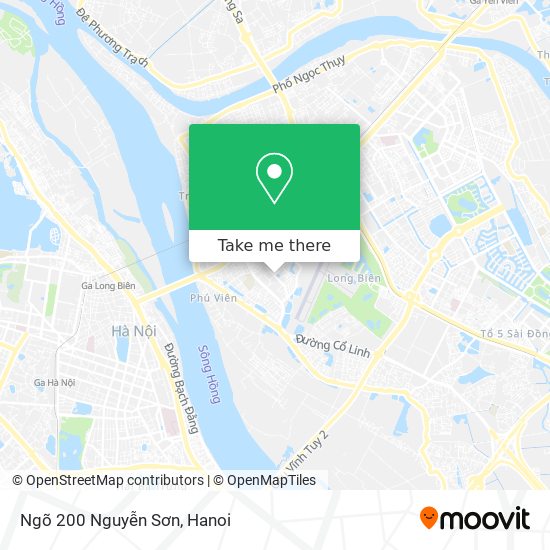 Ngõ 200 Nguyễn Sơn map