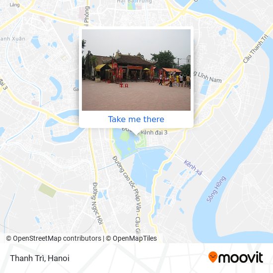 Thanh Trì map