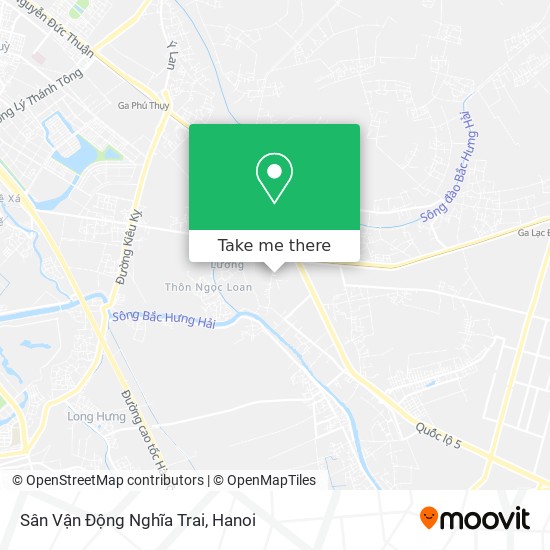 Sân Vận Động Nghĩa Trai map