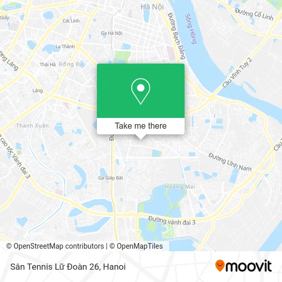 Sân Tennis Lữ Đoàn 26 map