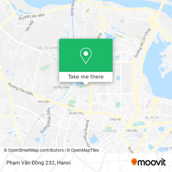 Phạm Văn Đồng 232 map