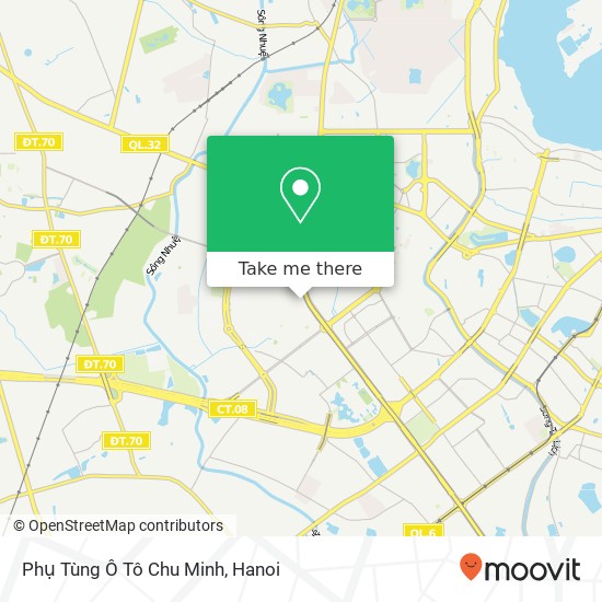 Phụ Tùng Ô Tô Chu Minh map