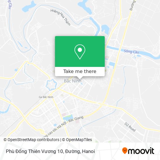 Phù Đổng Thiên Vương 10, Đường map