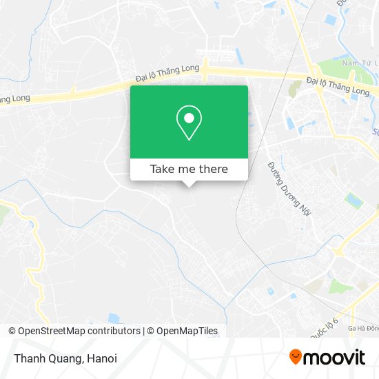 Thanh Quang map