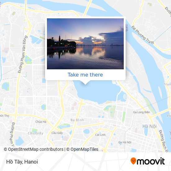 Hồ Tây map