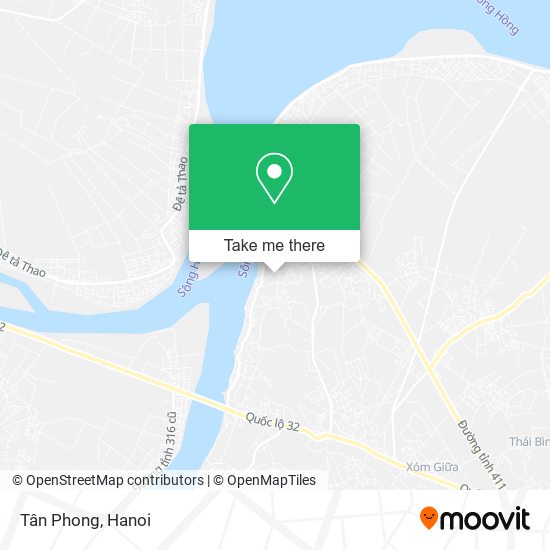 Tân Phong map