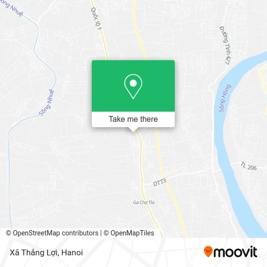 Xã Thắng Lợi map