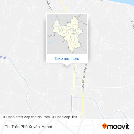 Thị Trấn Phú Xuyên map