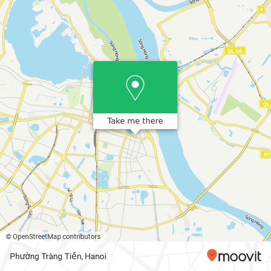 Phường Tràng Tiền map