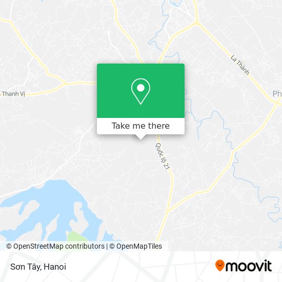 Sơn Tây map