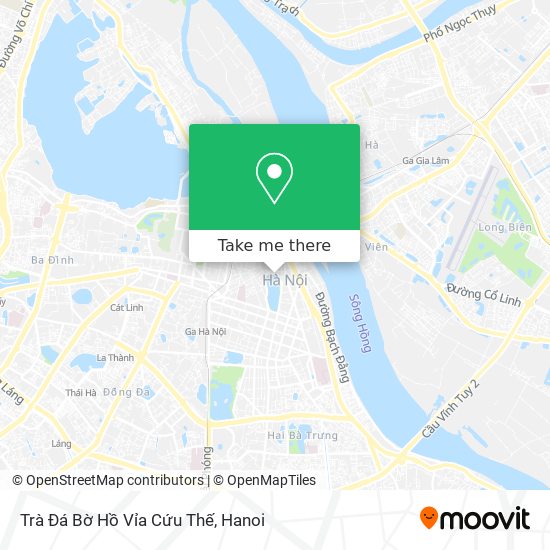 Trà Đá Bờ Hồ Vỉa Cứu Thế map