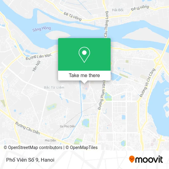 Phố Viên Số 9 map