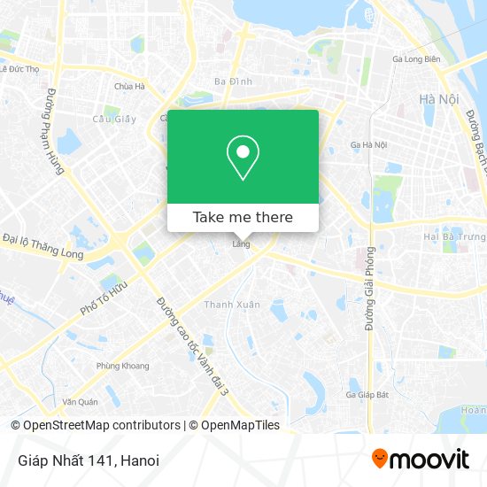 Giáp Nhất 141 map