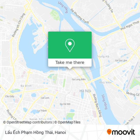 Lẩu Ếch Phạm Hồng Thái map