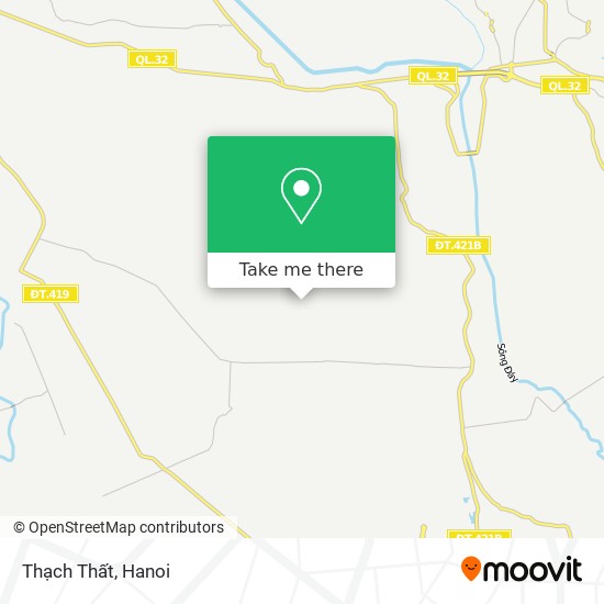 Thạch Thất map