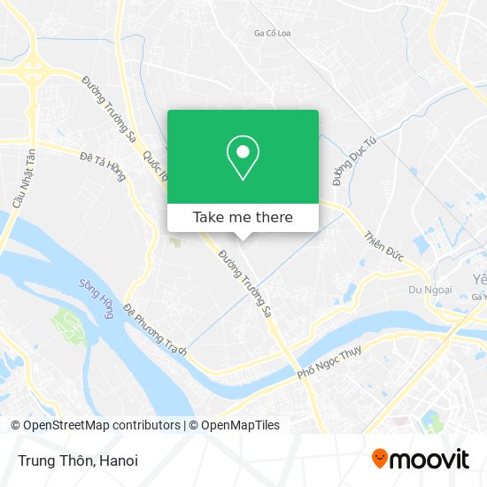 Trung Thôn map