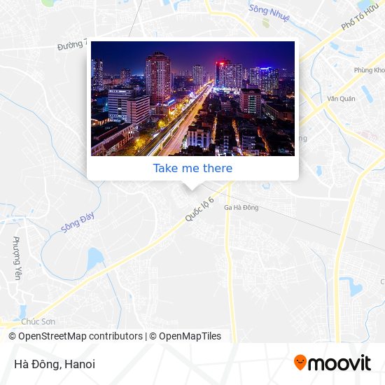 Hà Đông map