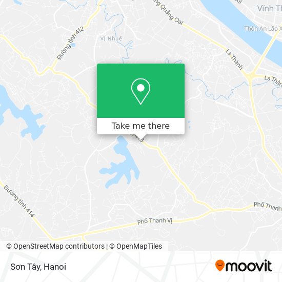 Sơn Tây map