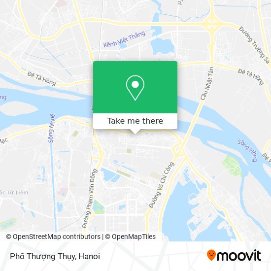 Phố Thượng Thụy map