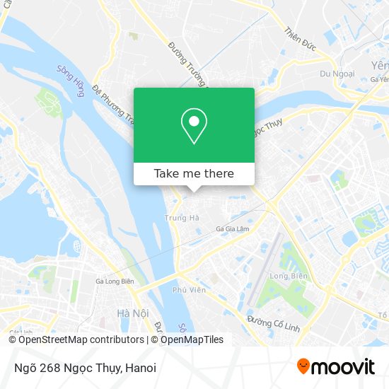 Ngõ 268 Ngọc Thụy map