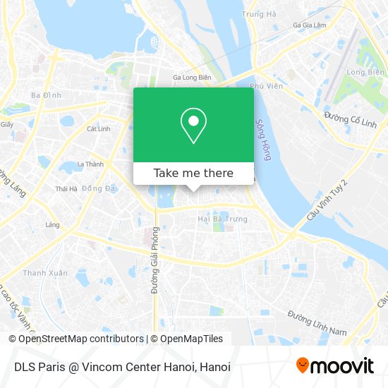 DLS Paris @ Vincom Center Hanoi map