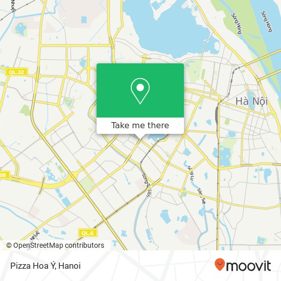 Pizza Hoa Ý map