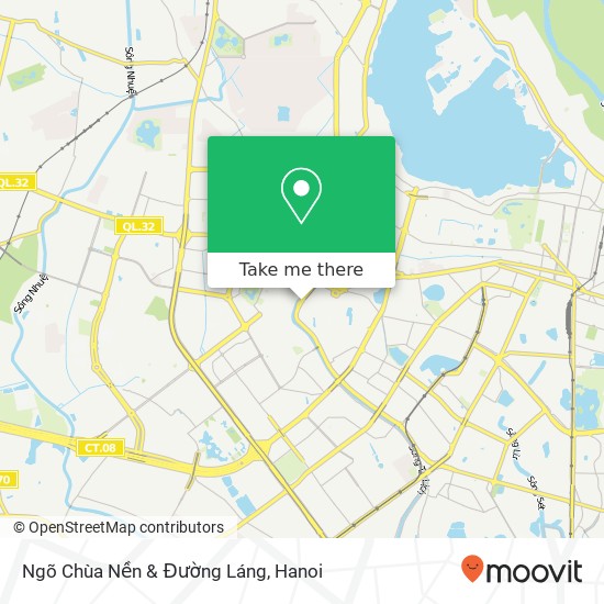 Ngõ Chùa Nền & Đường Láng map