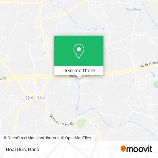 Hoài Đức map