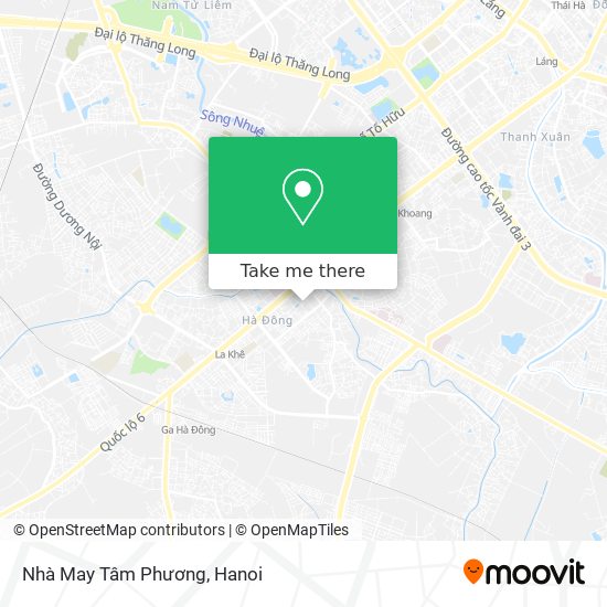 Nhà May Tâm Phương map