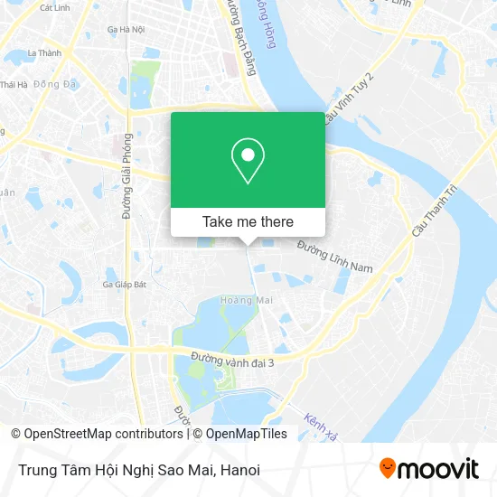 Trung Tâm Hội Nghị Sao Mai map