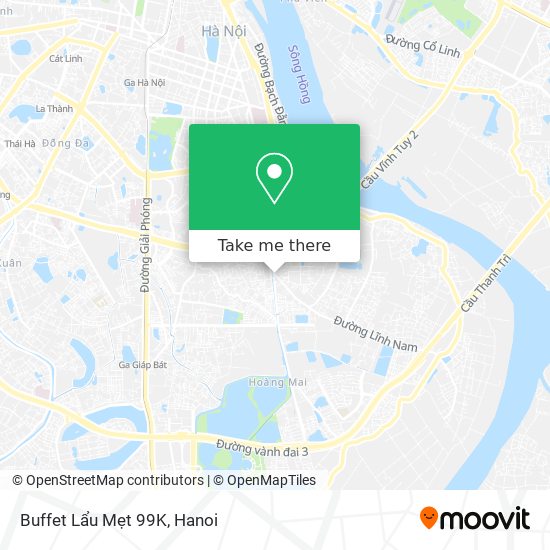 Buffet Lẩu Mẹt 99K map