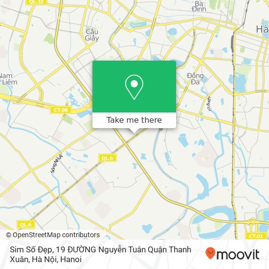 Sim Số Đẹp, 19 ĐƯỜNG Nguyễn Tuân Quận Thanh Xuân, Hà Nội map