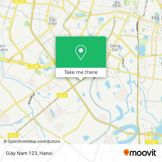 Giày Nam 123 map