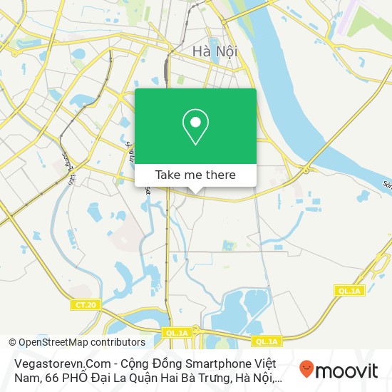 Vegastorevn.Com - Cộng Đồng Smartphone Việt Nam, 66 PHỐ Đại La Quận Hai Bà Trưng, Hà Nội map