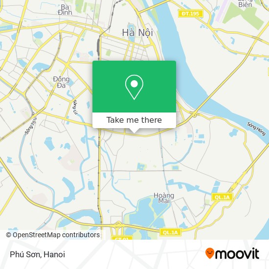 Phú Sơn map