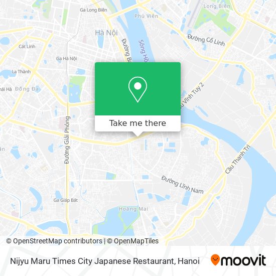 Nijyu Maru Times City Japanese Restaurant map