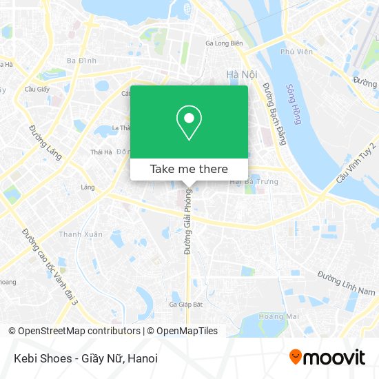 Kebi Shoes - Giầy Nữ map