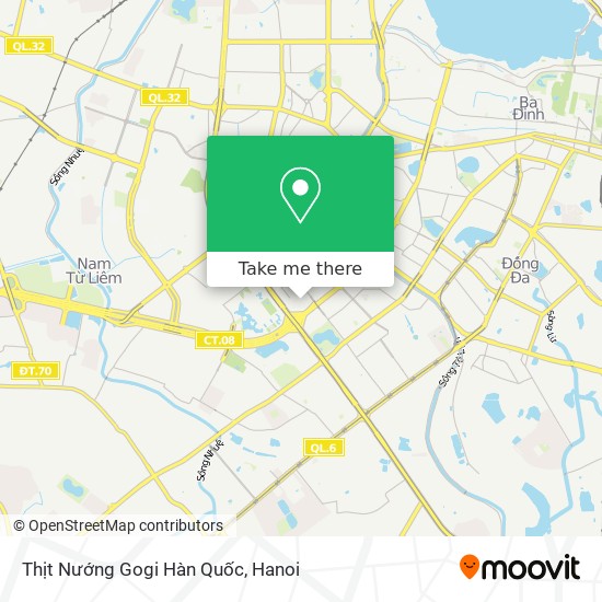 Thịt Nướng Gogi Hàn Quốc map