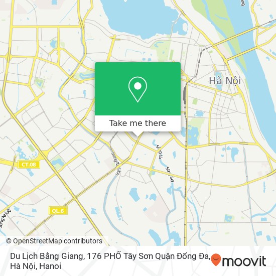 Du Lịch Bằng Giang, 176 PHỐ Tây Sơn Quận Đống Đa, Hà Nội map