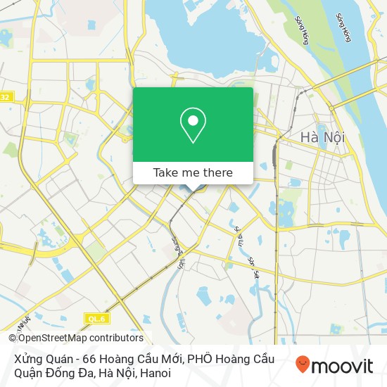 Xửng Quán - 66 Hoàng Cầu Mới, PHỐ Hoàng Cầu Quận Đống Đa, Hà Nội map