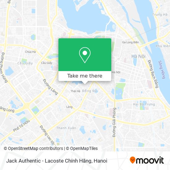 Jack Authentic - Lacoste Chính Hãng map