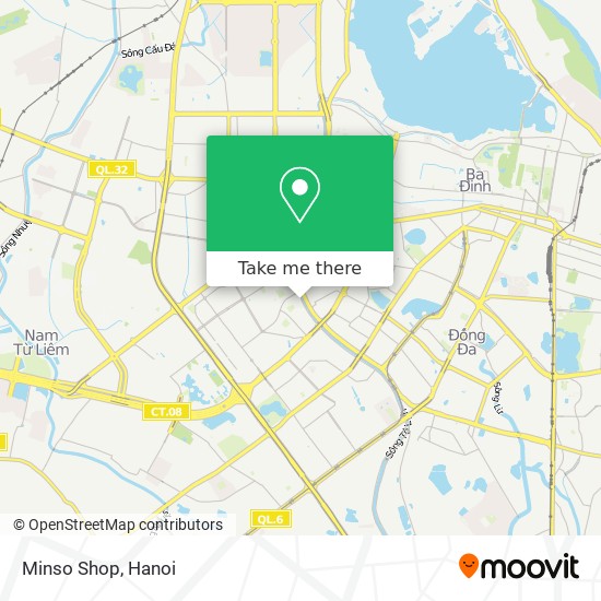 Minso Shop map