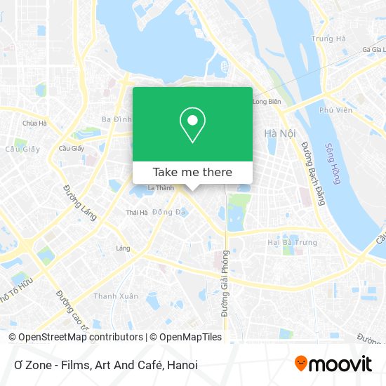 Ơ Zone - Films, Art And Café map