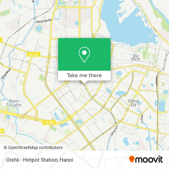 Oishii - Hotpot Station map