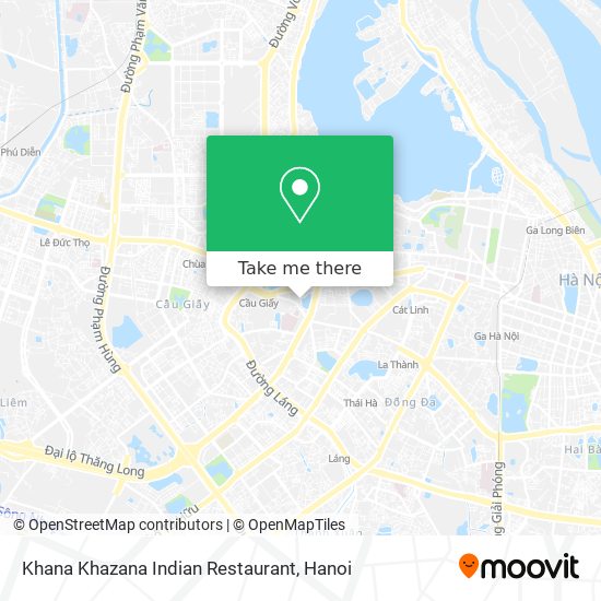 Khana Khazana Indian Restaurant map
