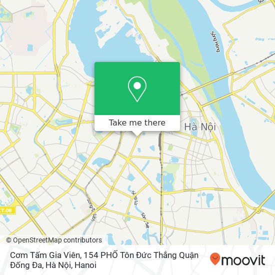 Cơm Tấm Gia Viên, 154 PHỐ Tôn Đức Thắng Quận Đống Đa, Hà Nội map